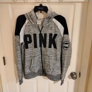 Vintage Victoria's Secret PINK Heathered Zip-Up